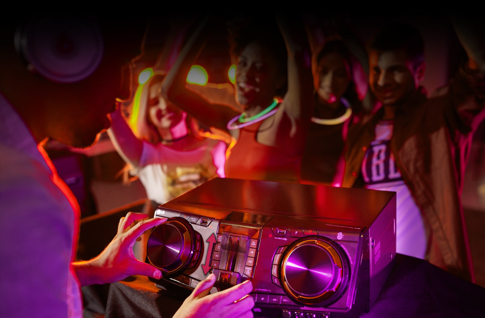 PARTY THRUSTER LG SONIDO MUSICA